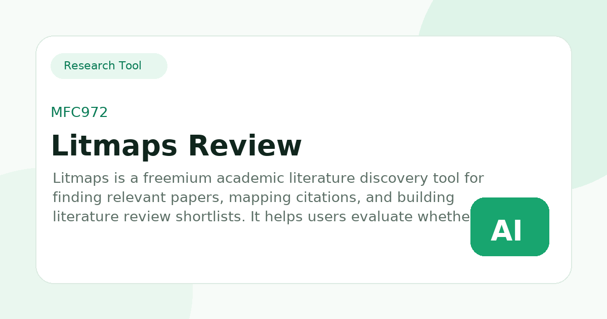 Litmaps Review, Features, Pricing and Use Cases - MFC972
