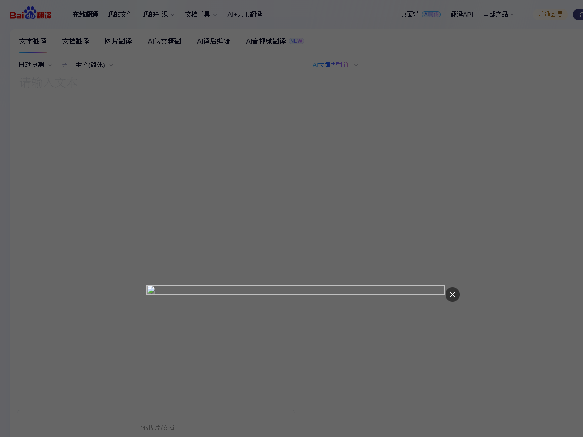 Baidu Translate Official Preview