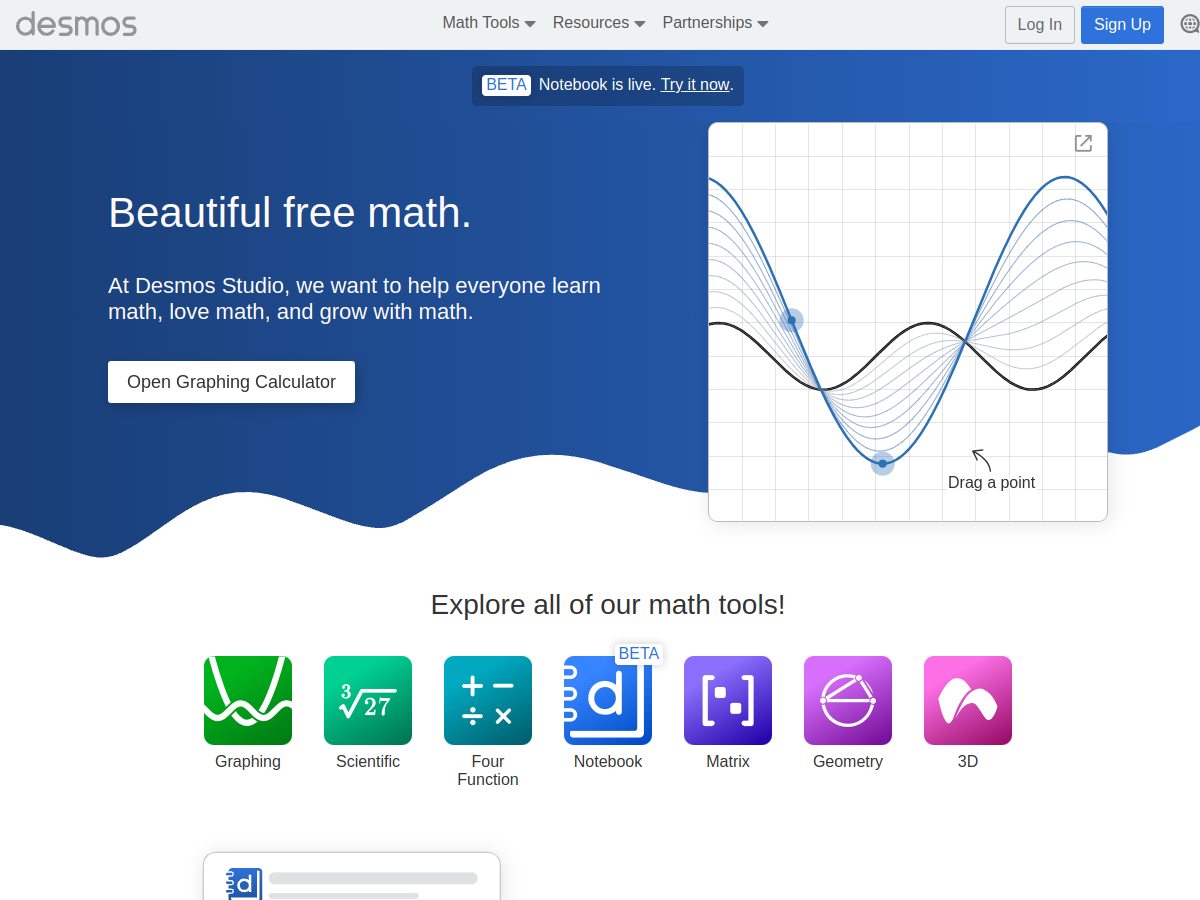 Desmos Official Preview