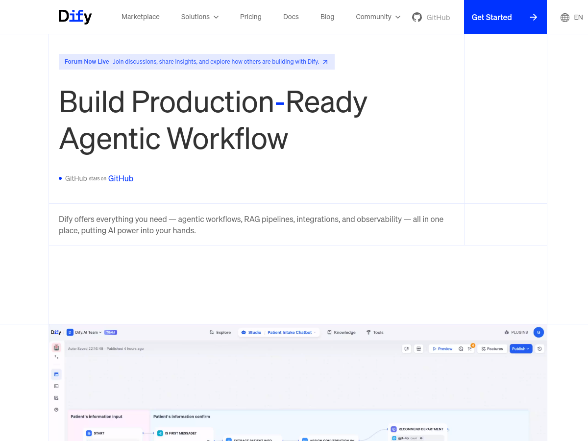 Dify Official Preview