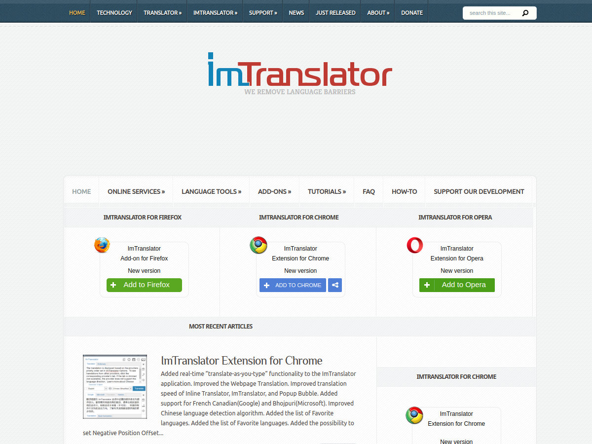 ImTranslator Official Preview
