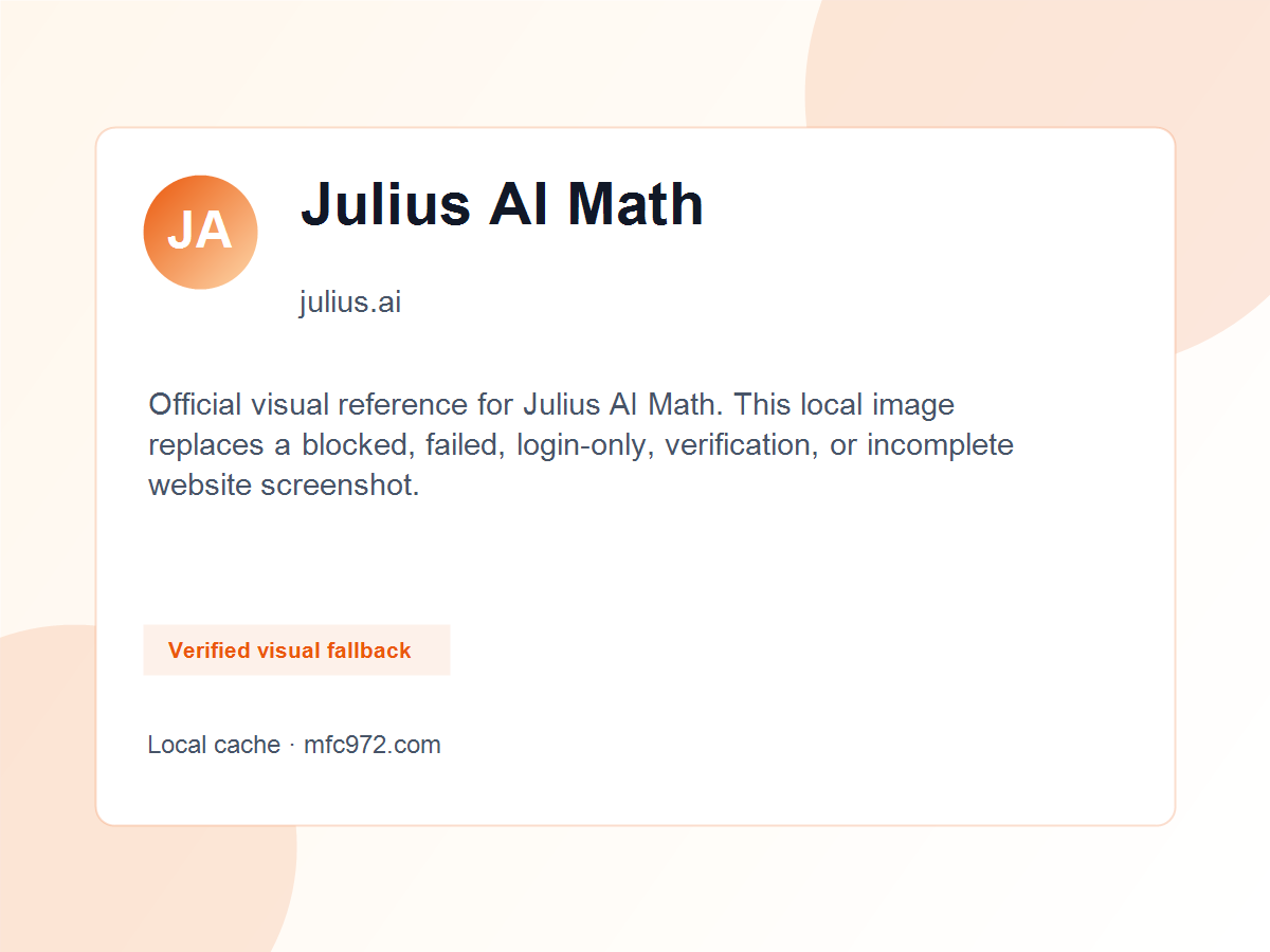 Julius AI Math Official Preview