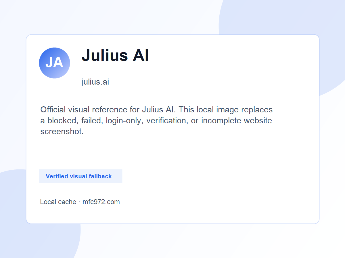 Julius AI Official Preview