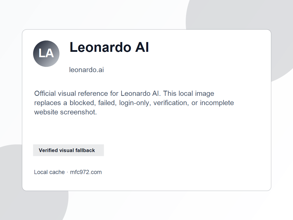 Leonardo AI Official Preview
