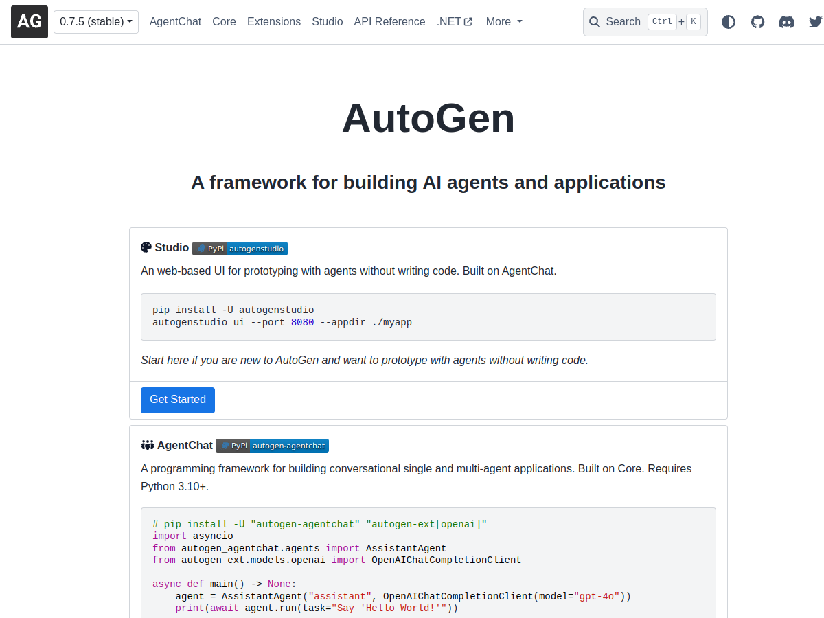 Microsoft AutoGen Official Preview