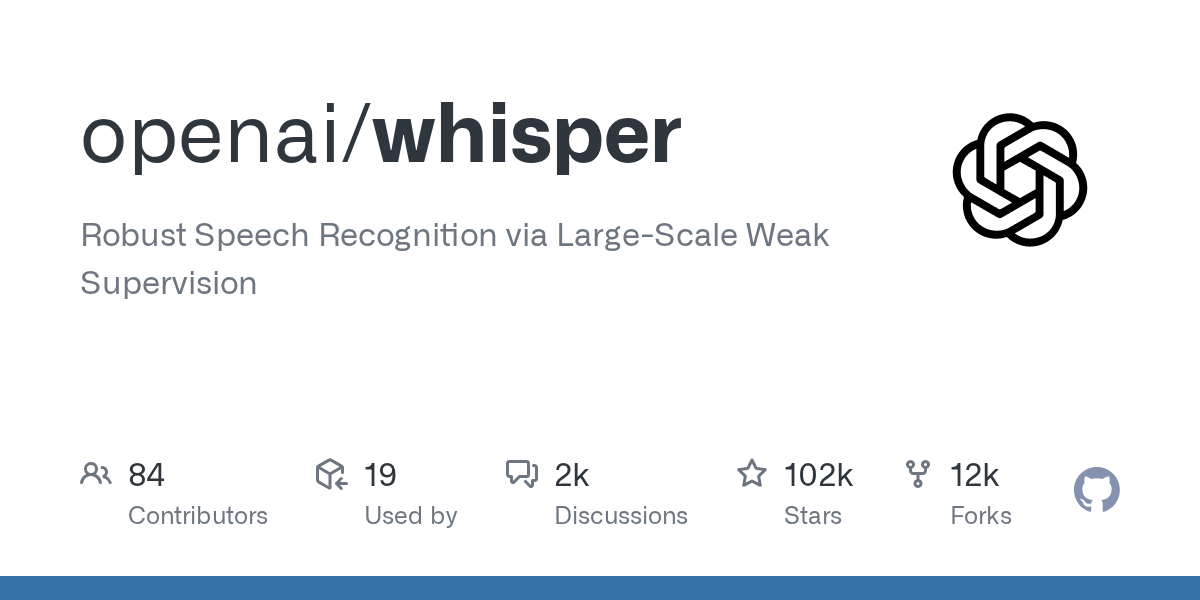 OpenAI Whisper Official Preview