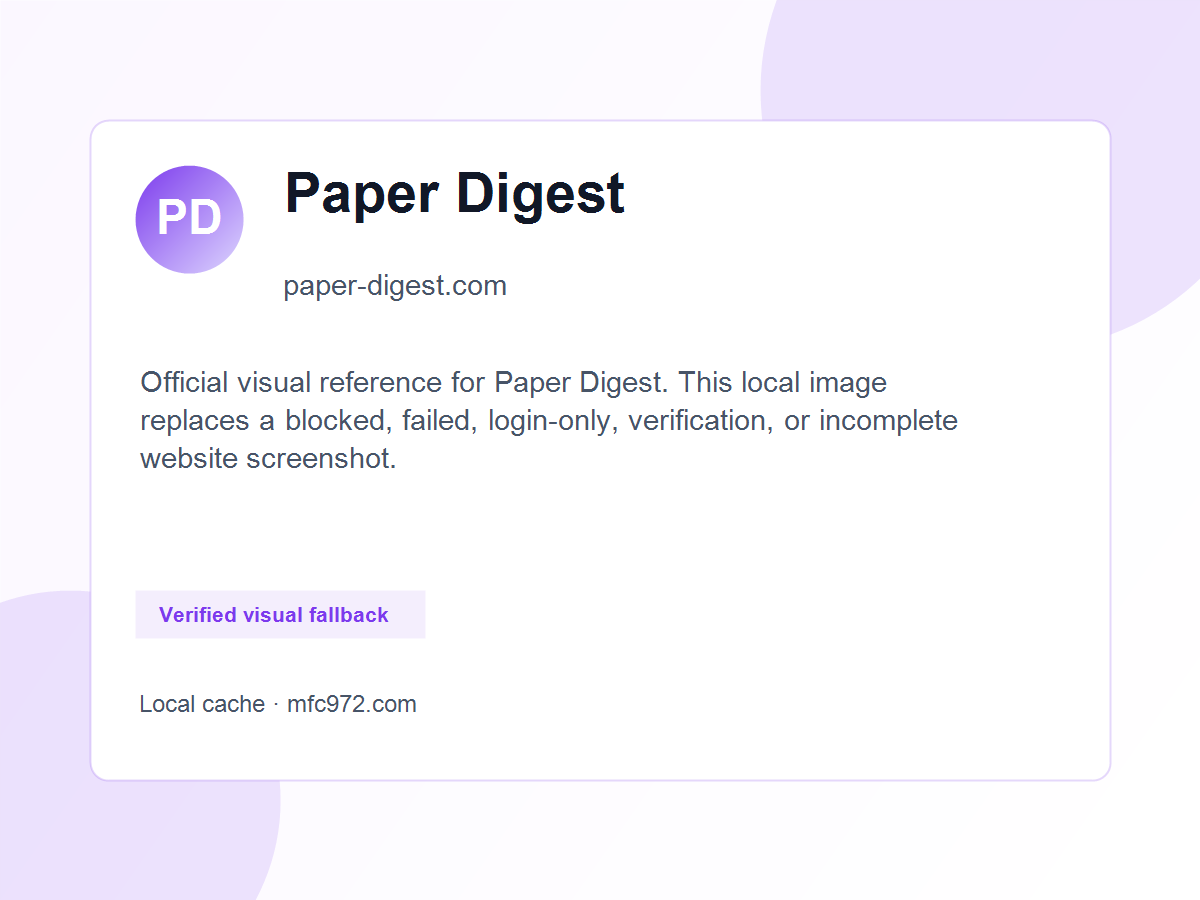 Paper Digest Official Preview