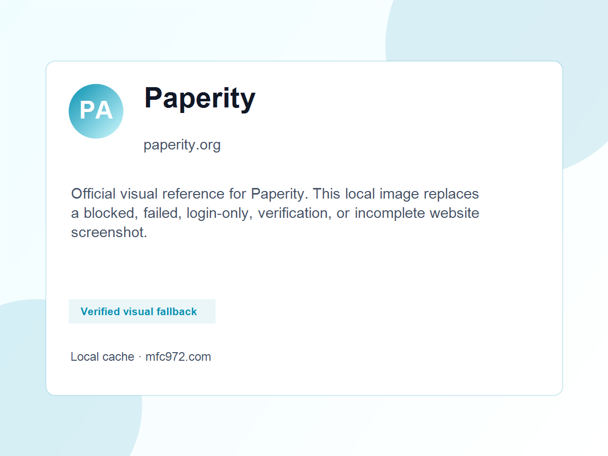 Paperity Official Preview