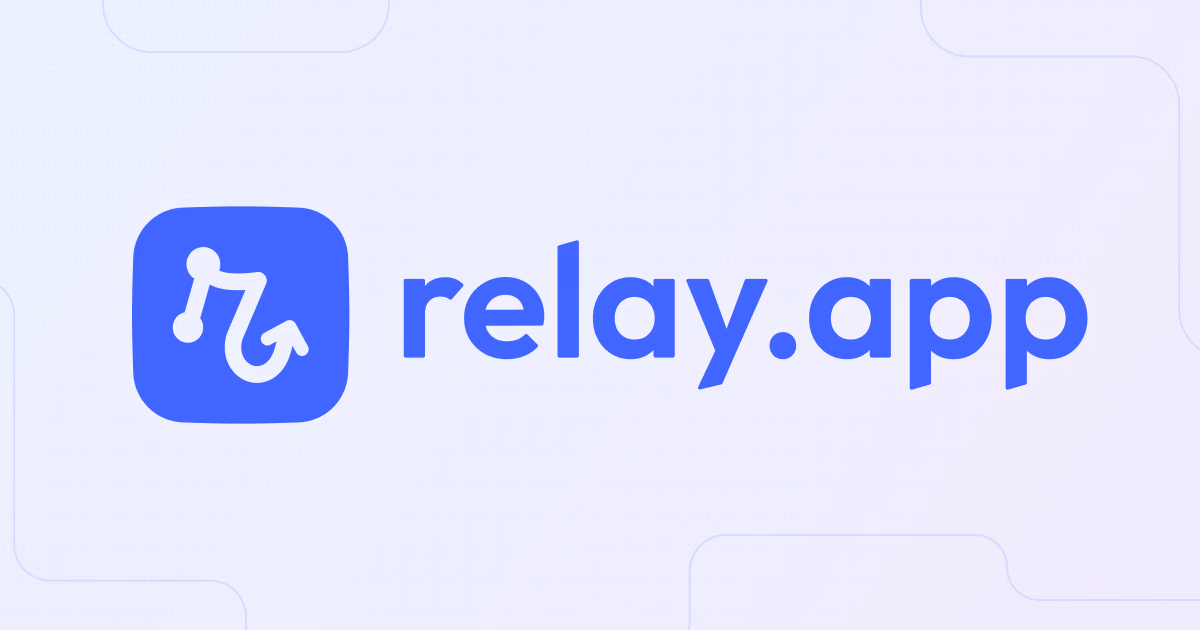 Relay.app Official Preview