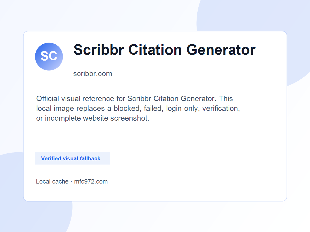 Scribbr Citation Generator Official Preview