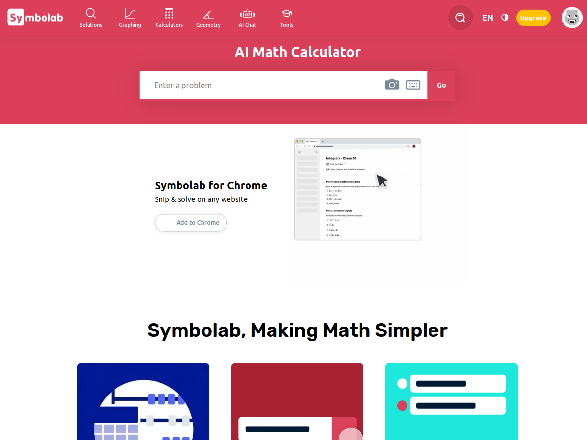 Symbolab Official Preview