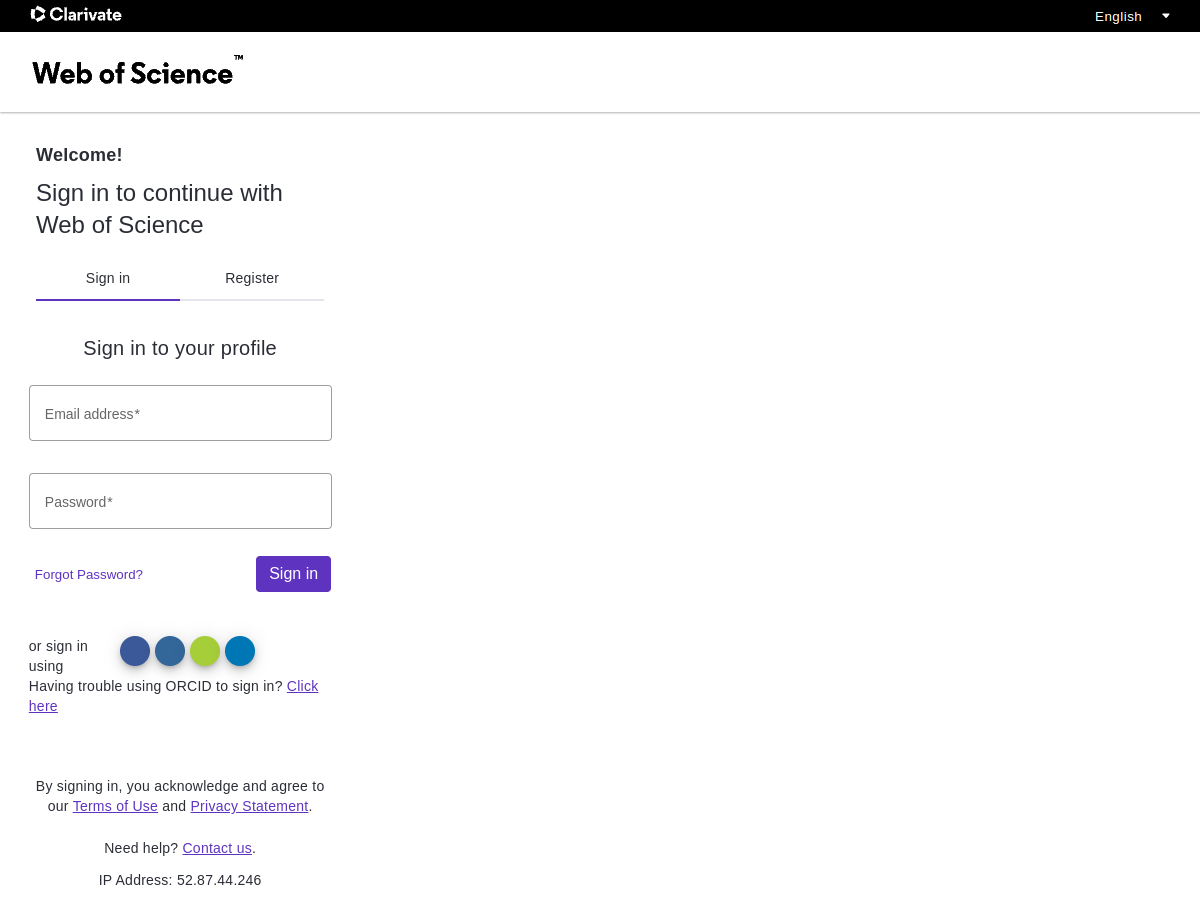 Web of Science Official Preview